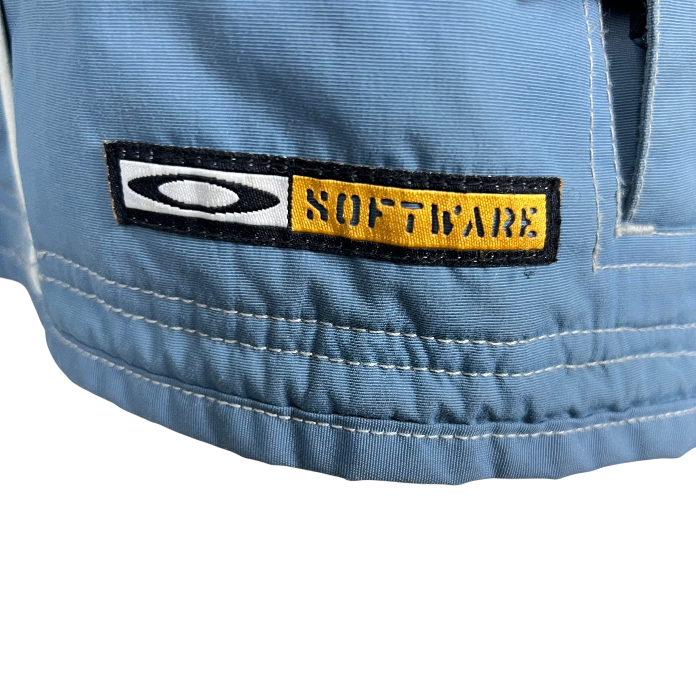 Vintage Oakley Software Ski Jacket Baby Blue