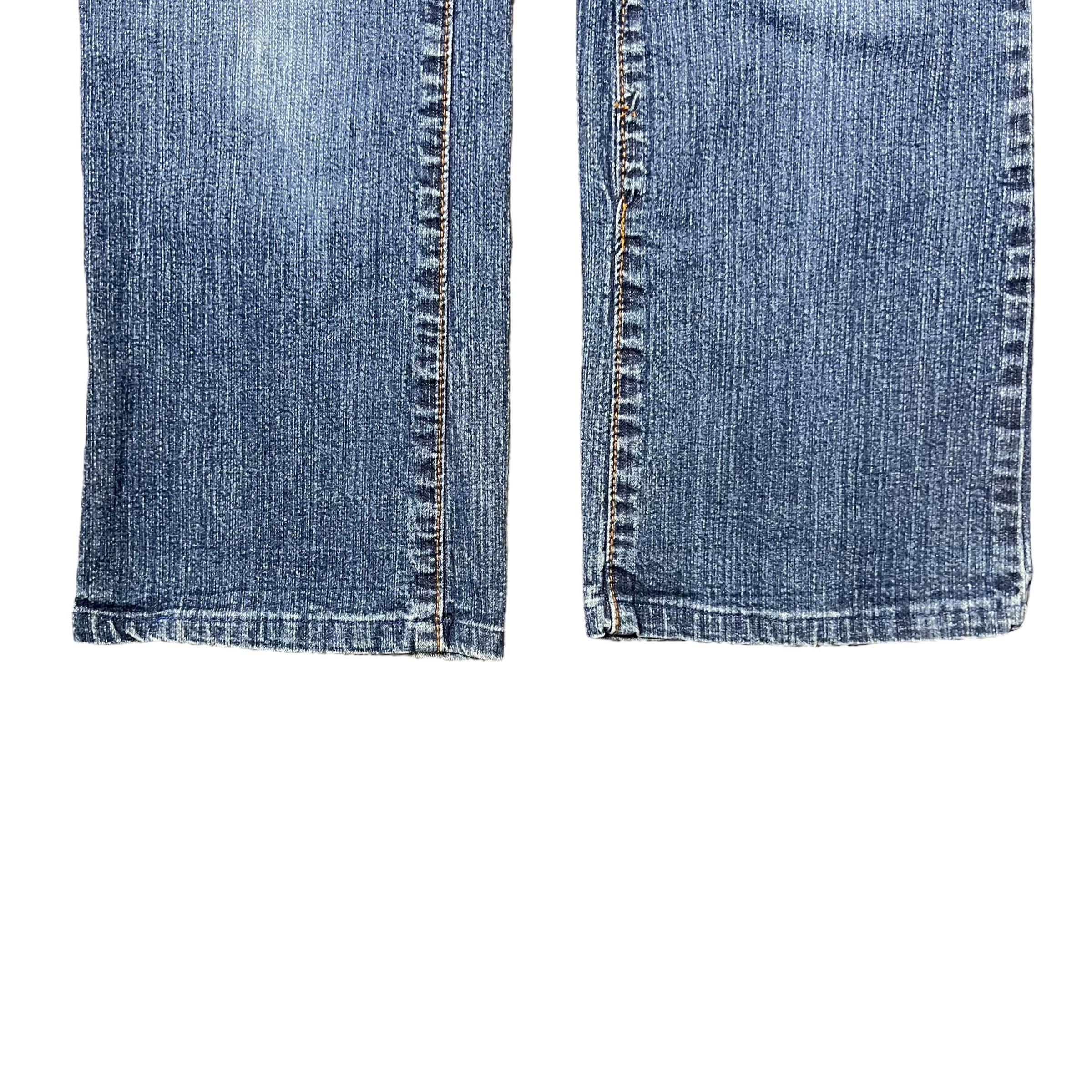 Vintage Rocawear Women’s Bedazzled Boot Cut Jeans Dark Wash