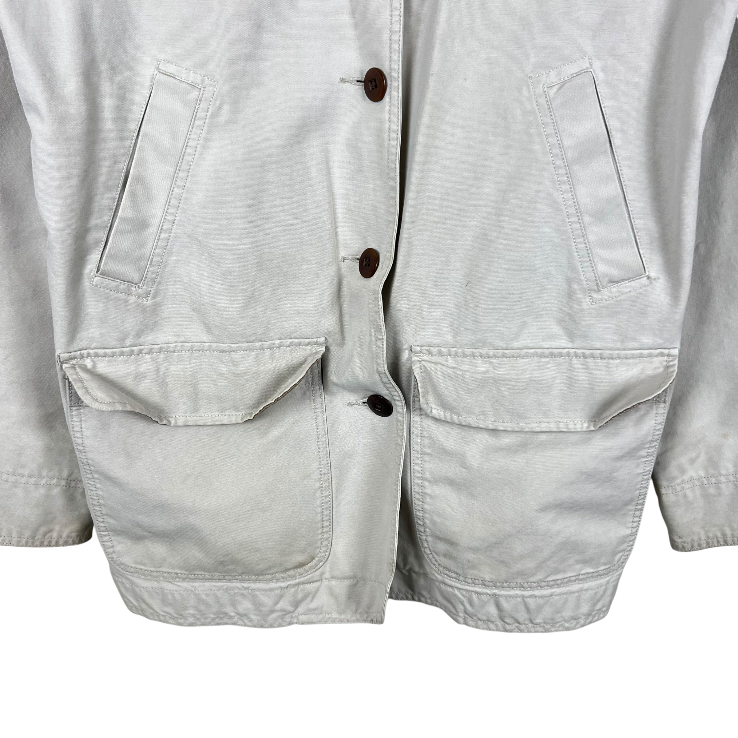 Vintage L.L. Bean Women’s Barn Chore Coat Cream