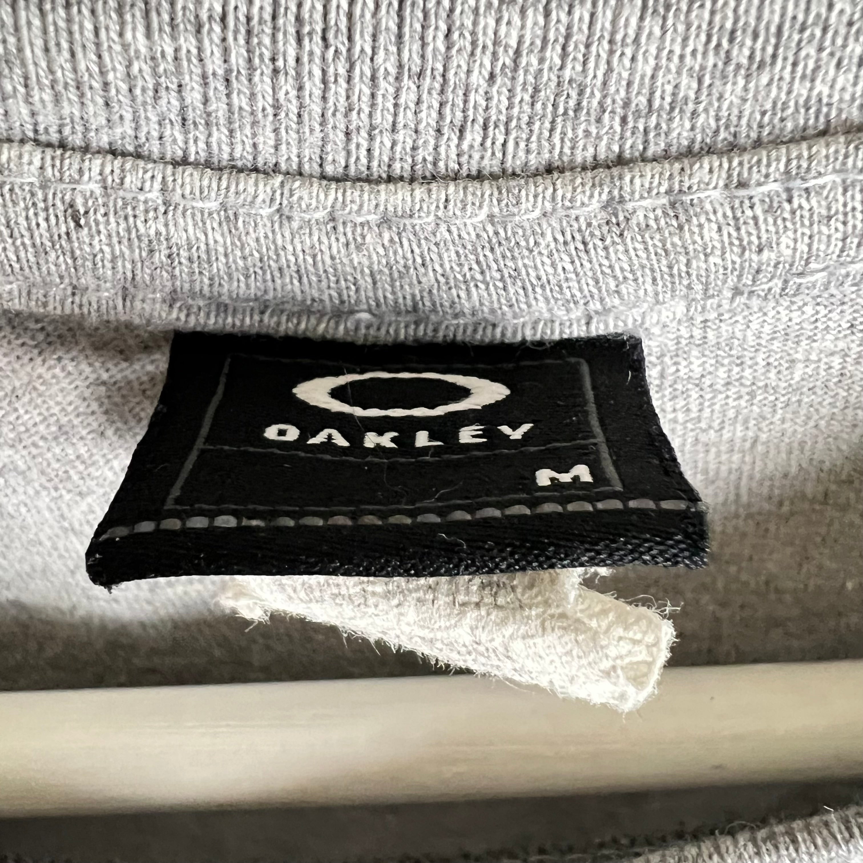 Vintage Oakley Logo Promo Tee Grey