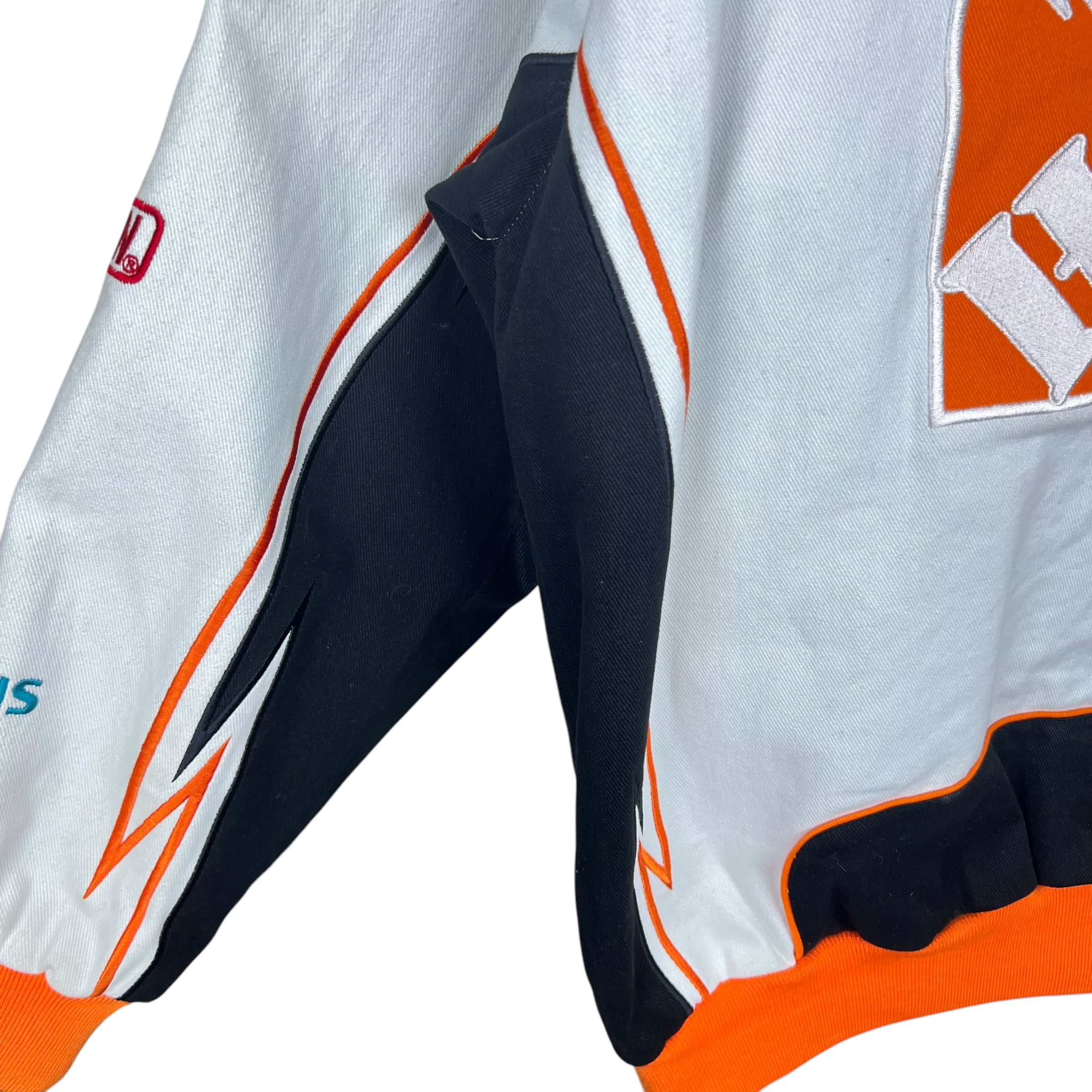 Vintage Chase Authentics NASCAR Tony Stewart Home Depot Racing Jacket White