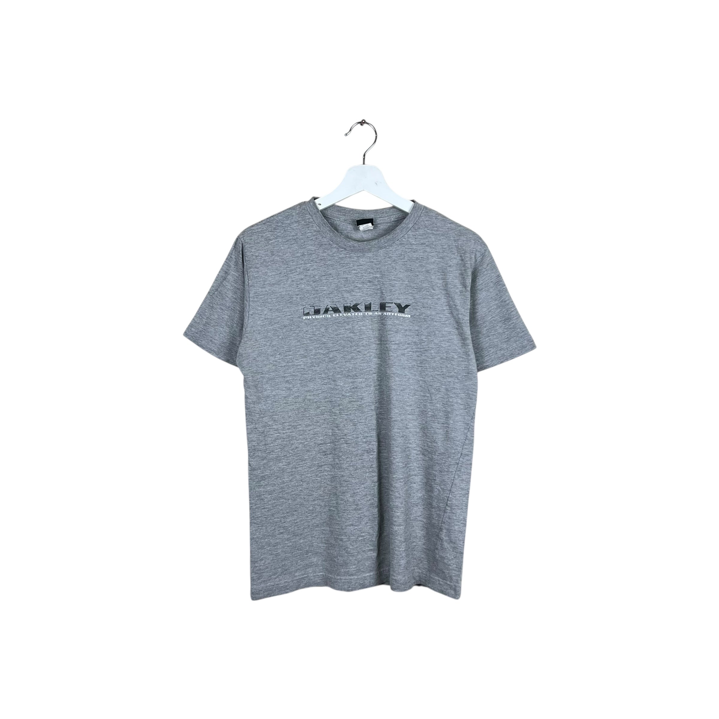 Vintage Oakley Logo Promo Tee Grey