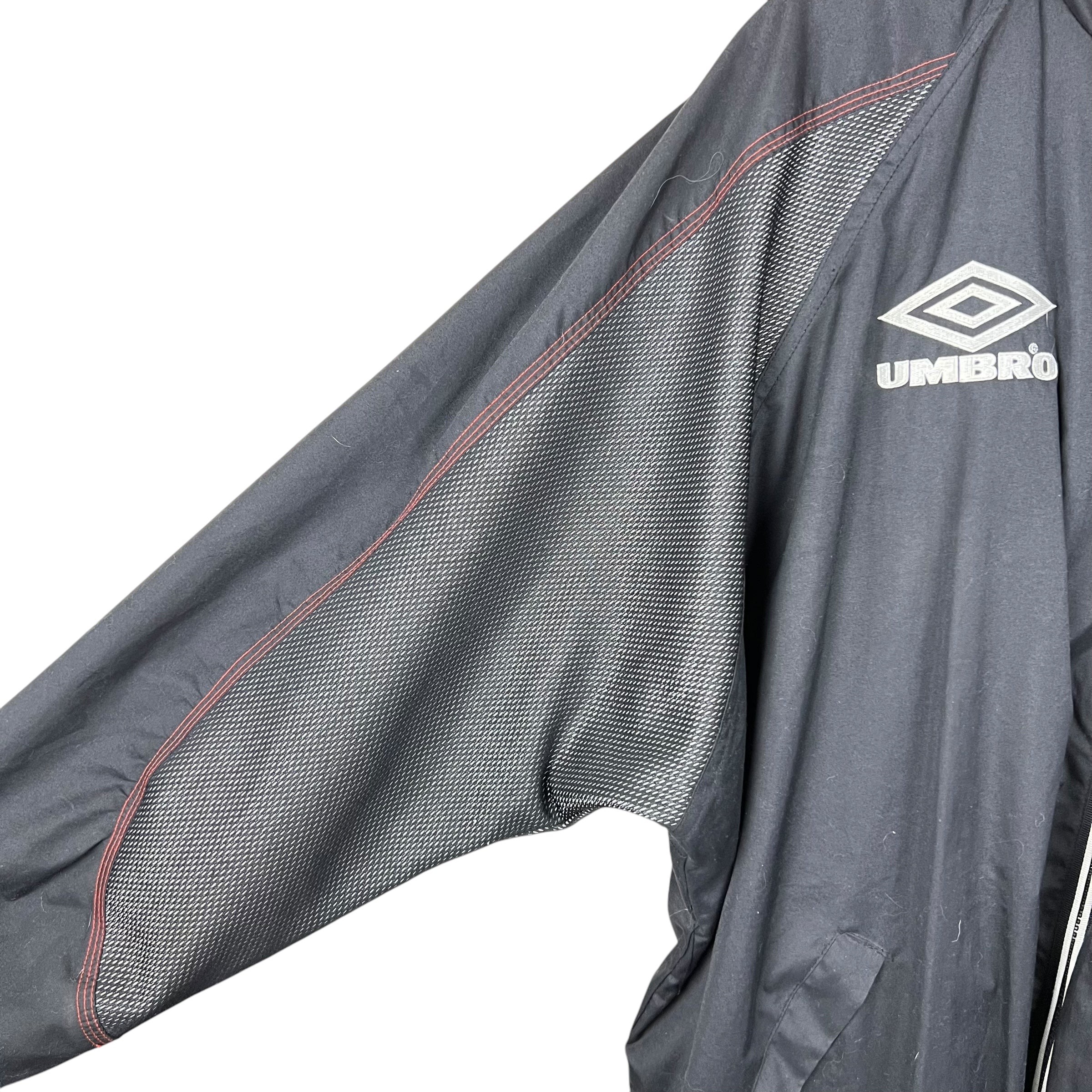 1998-99 Umbro Manchester United FC Track Jacket Black