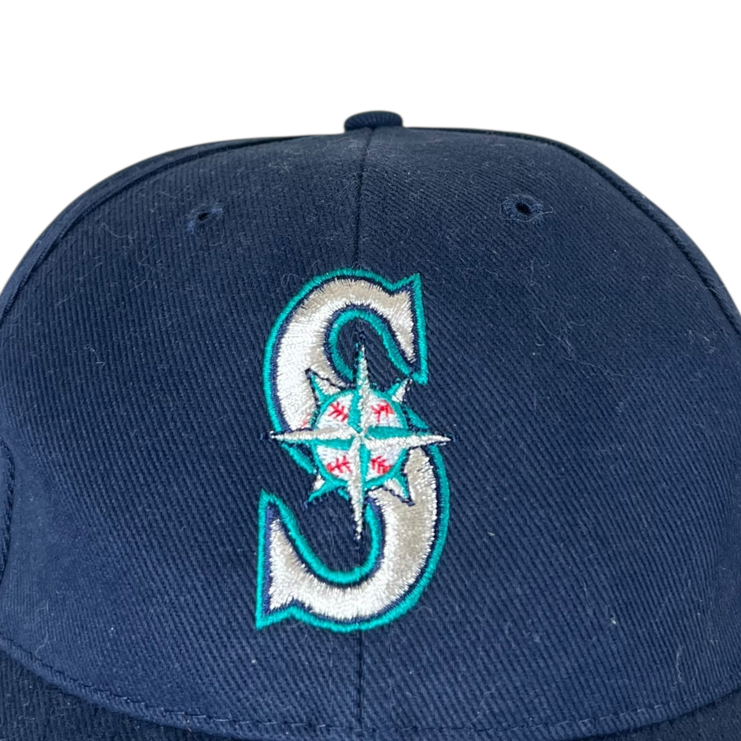 Vintage MLB Seattle Mariners Logo StrapBack Navy