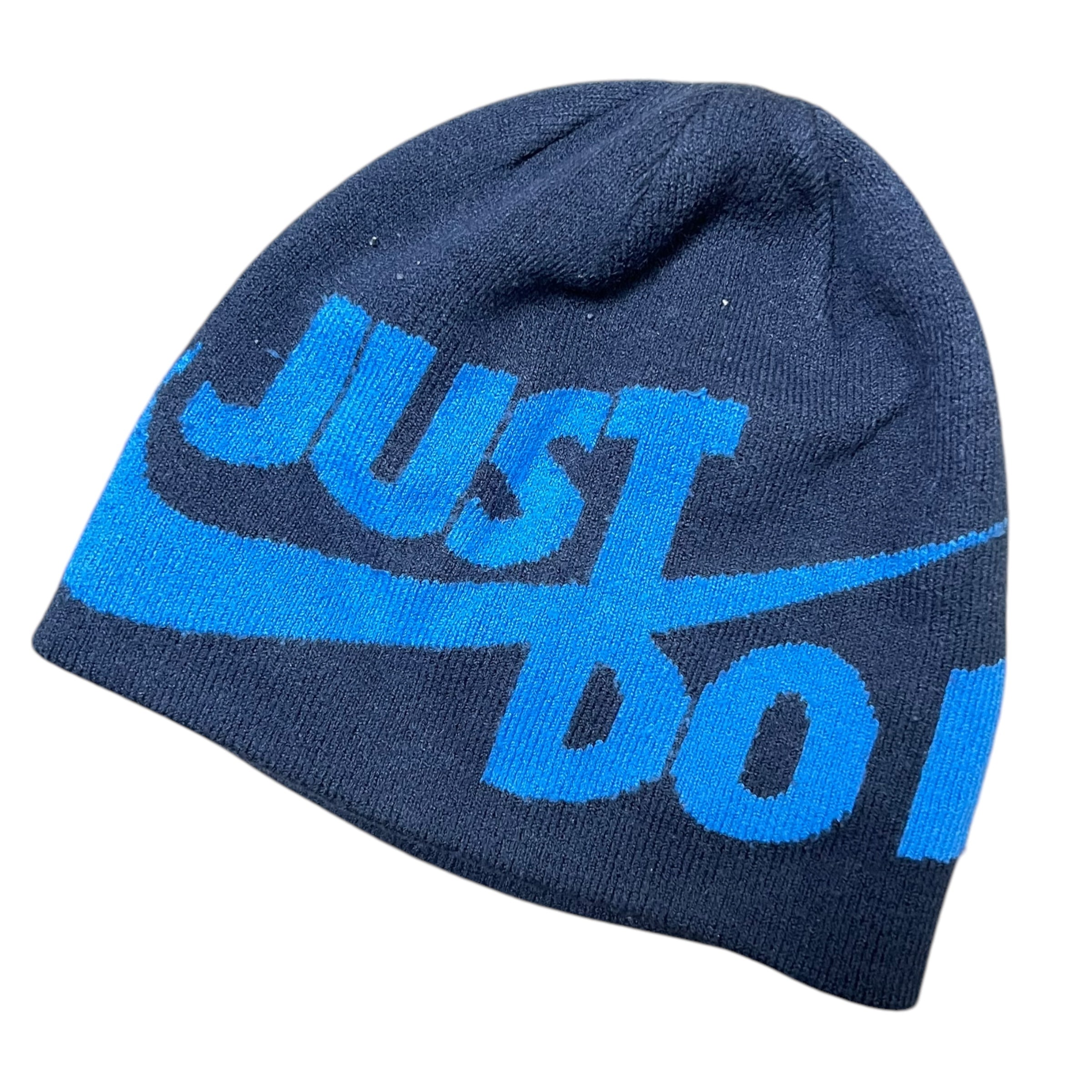 Vintage Y2K Nike “Just Do It” Toque Blue