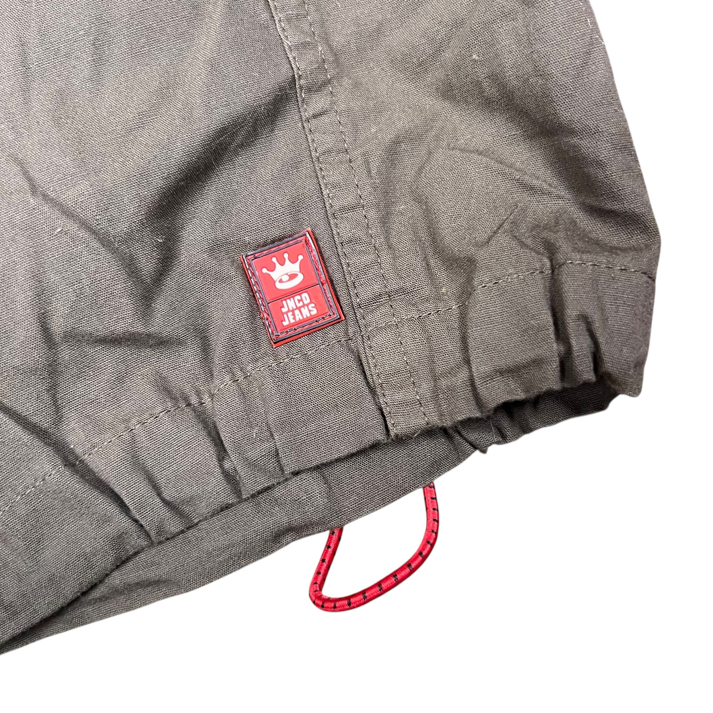 Vintage JNCO Jeans Baggy Cargo Pants Dark Olive