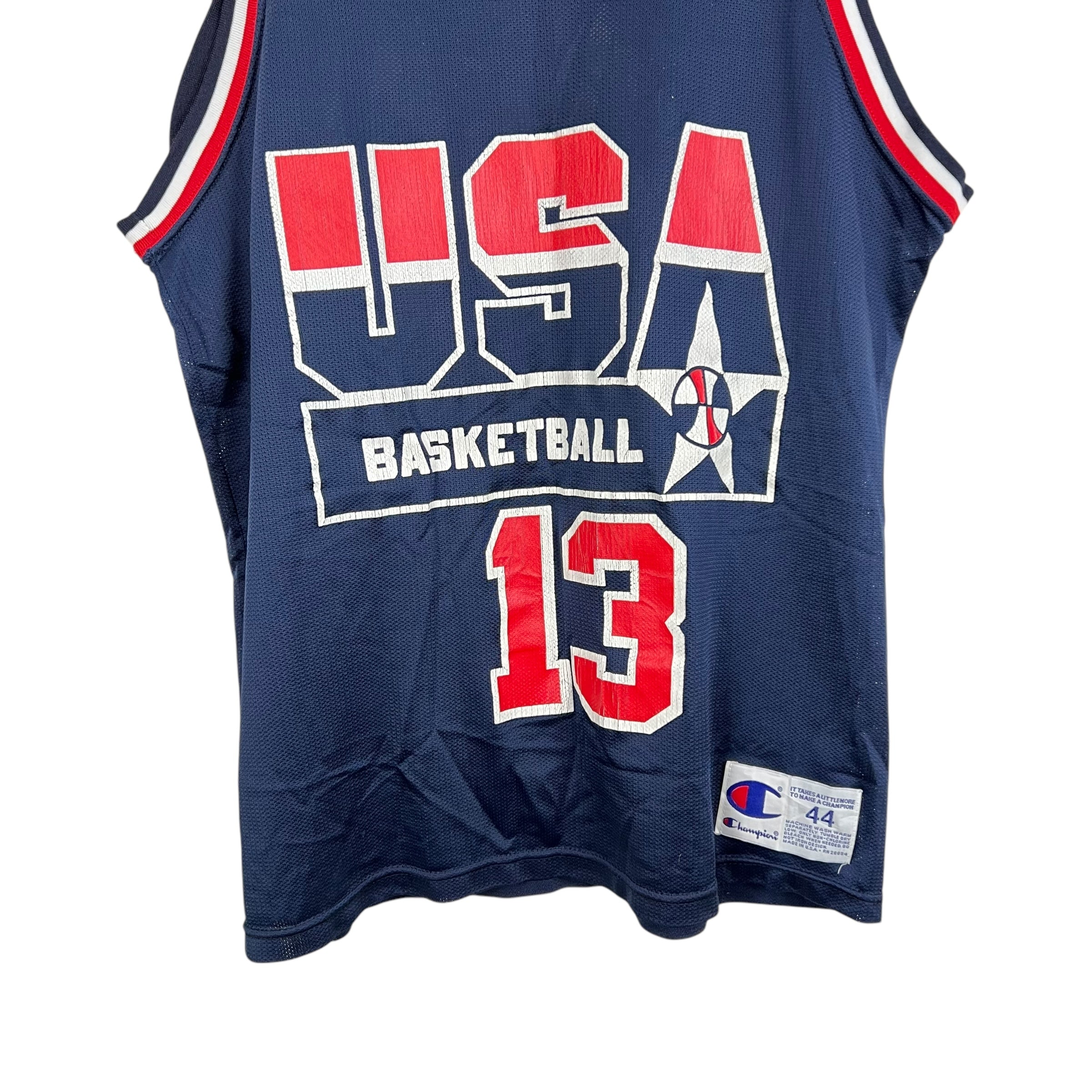 Vintage Champion Team USA Shaquille O’Neal Away Jersey