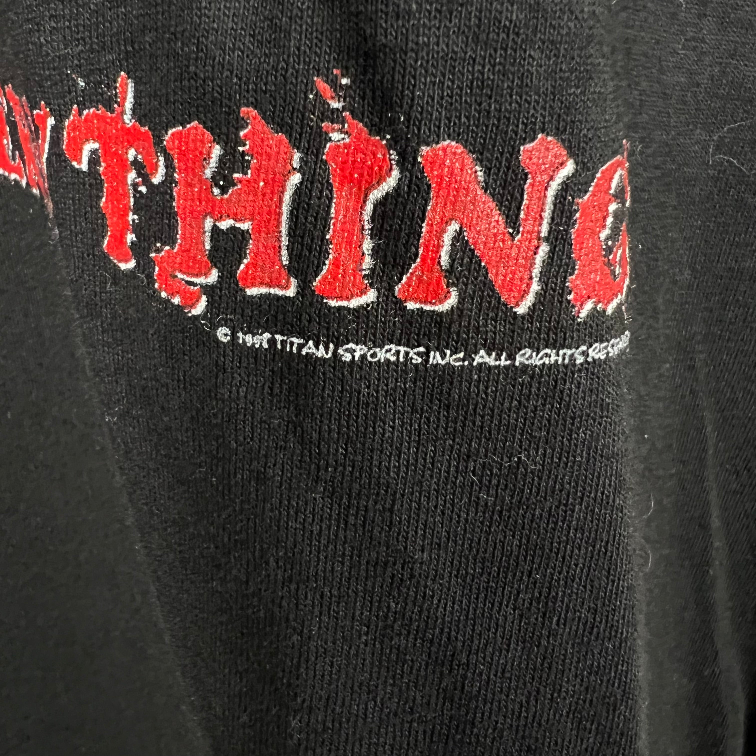 1998 WWF D-Generation X Wrestling Tee Black