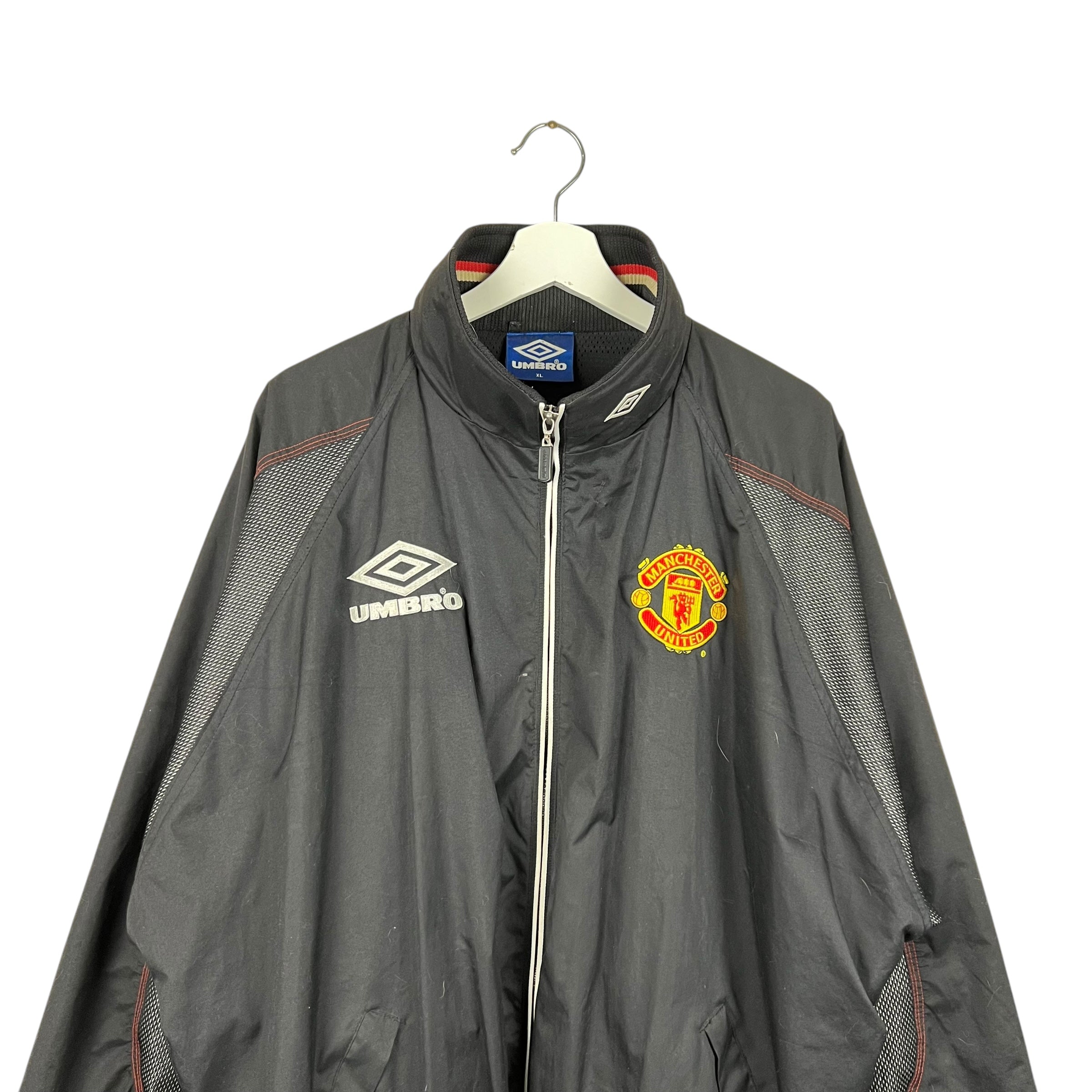 1998-99 Umbro Manchester United FC Track Jacket Black