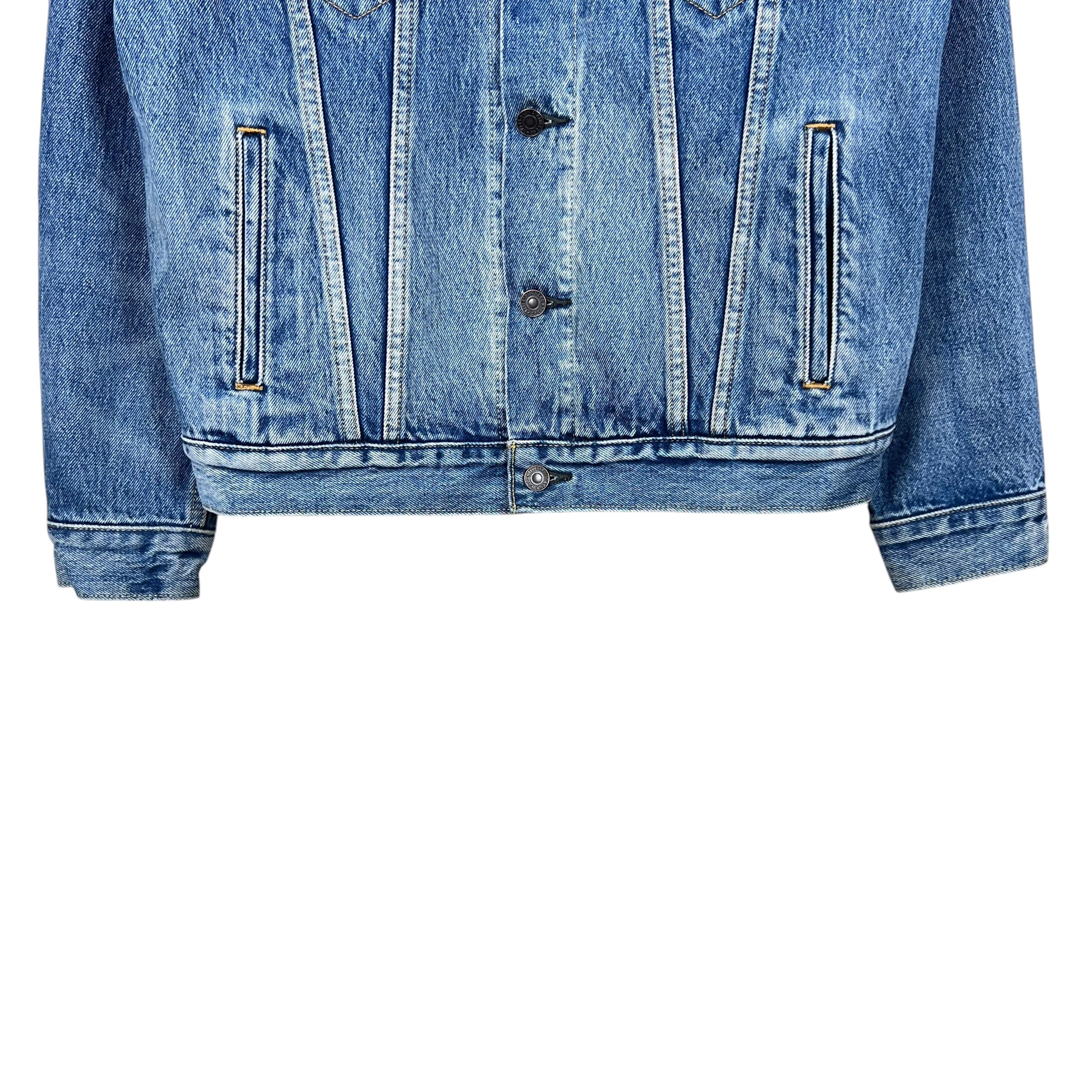 Vintage Levi’s x Hudson Bay Blanket Lined Denim Trucker Jacket