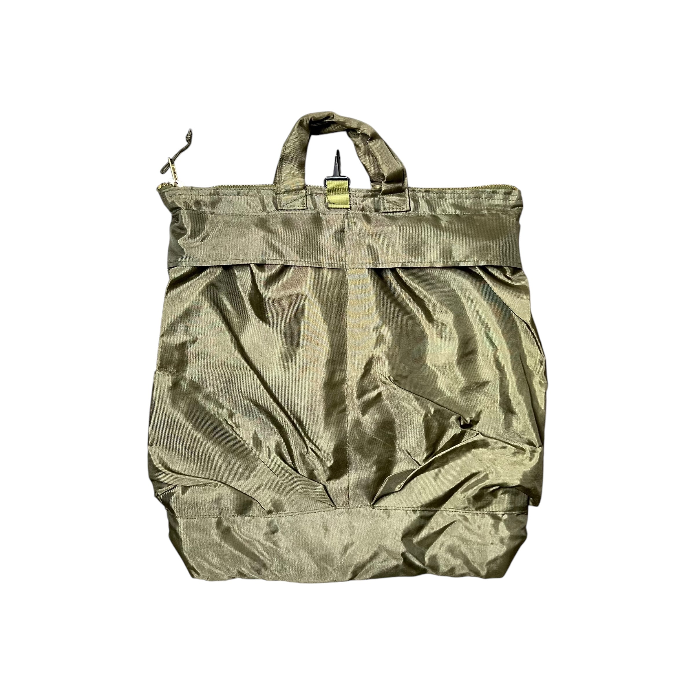 Vintage 80’s Made In Korea Military Flyer Helmet Bag Olive Green