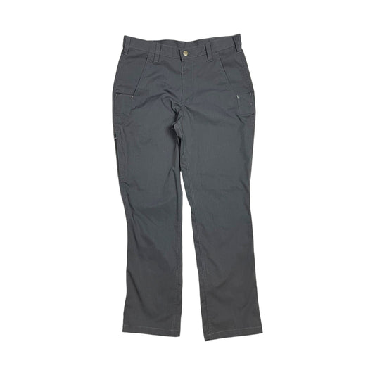 Vintage Carhartt Relaxed Fit Casual Custom Fit Pants Dark Grey
