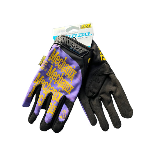 OVO x Mechanix Gloves Purple Camo