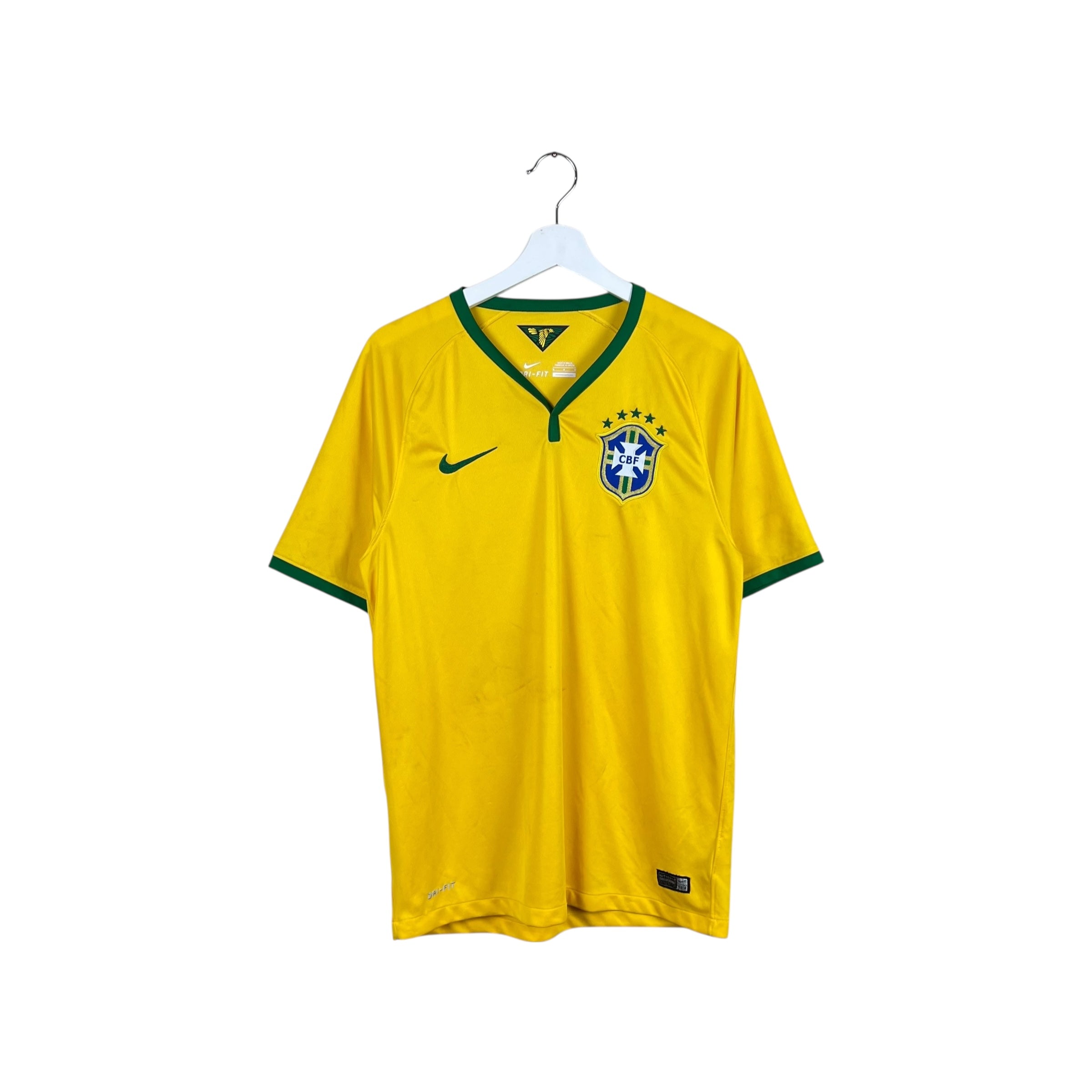 2015 Nike Brasil Blank Home Jersey