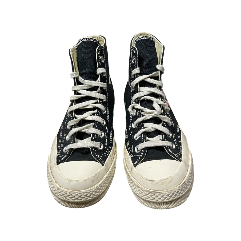 Comme Des Garçons PLAY x Converse Chuck Taylor All Star 70 Hi “Black”