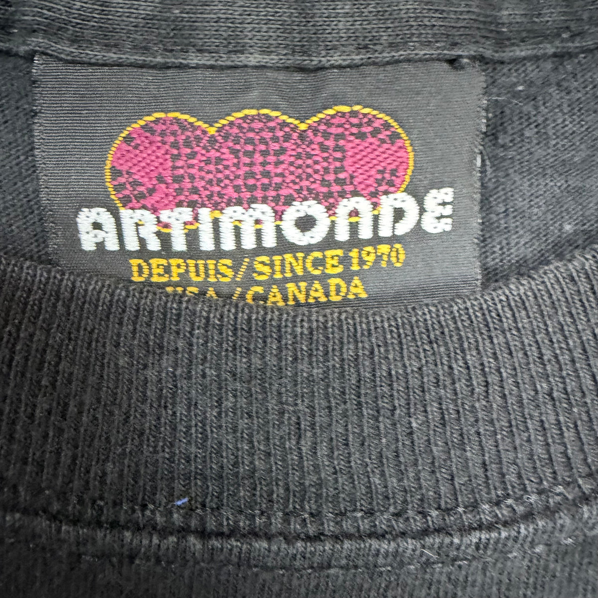 2004 Artimonde Guns & Roses Revovlers Tee Black