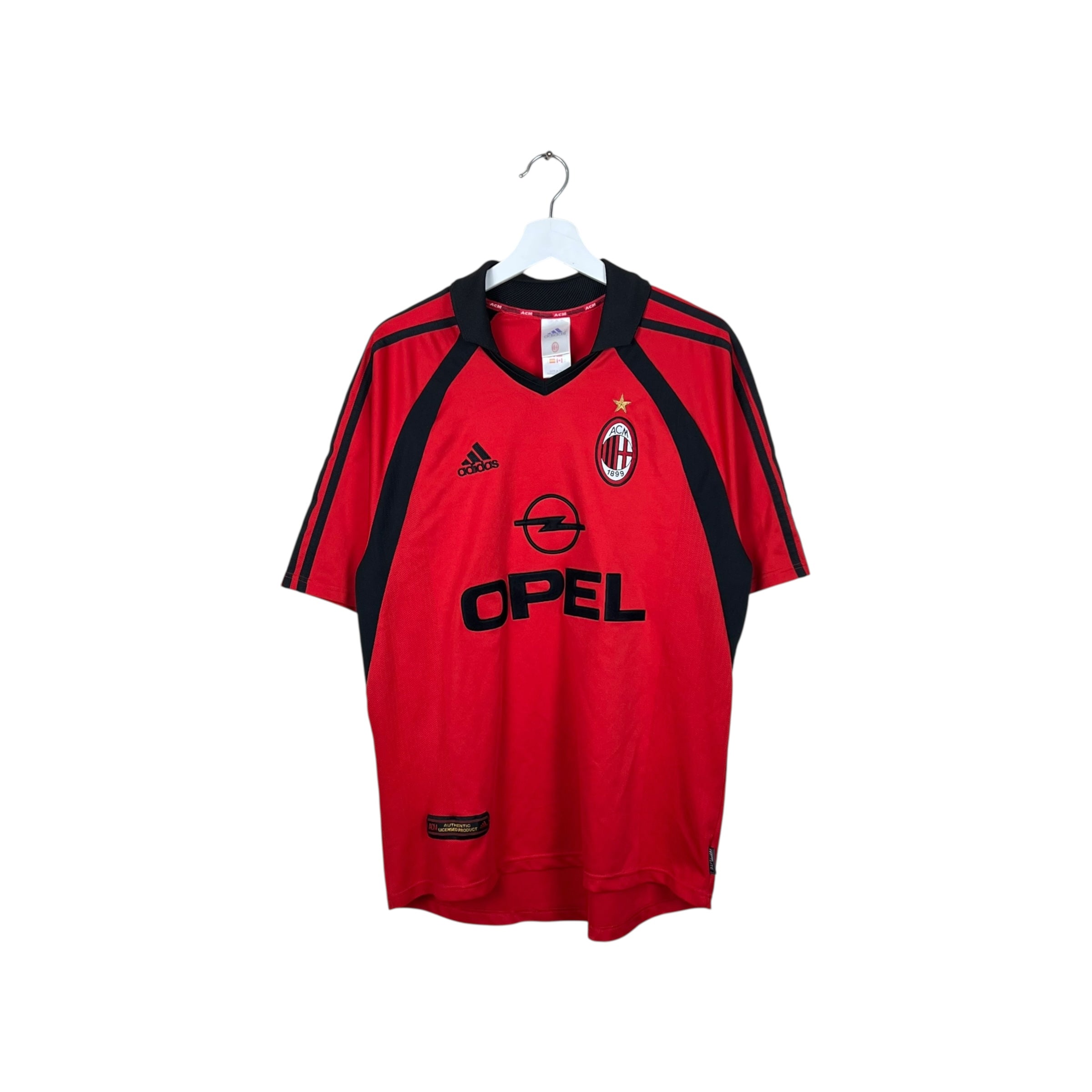 2001 Adidas AC Milan Blank Third Kit