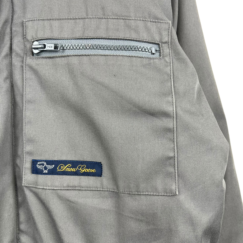 Vintage Snow Goose Winter Down Jacket Dark Grey