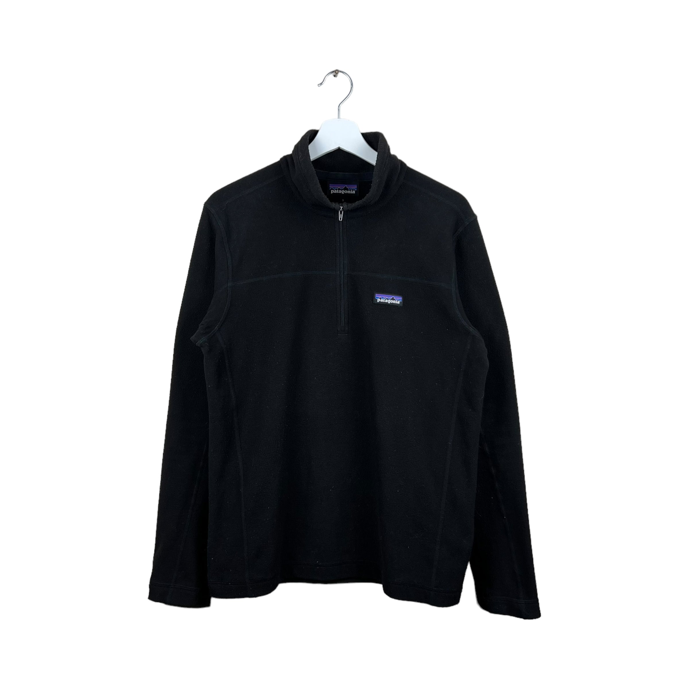 Vintage Patagonia Half Zip Fleece Black