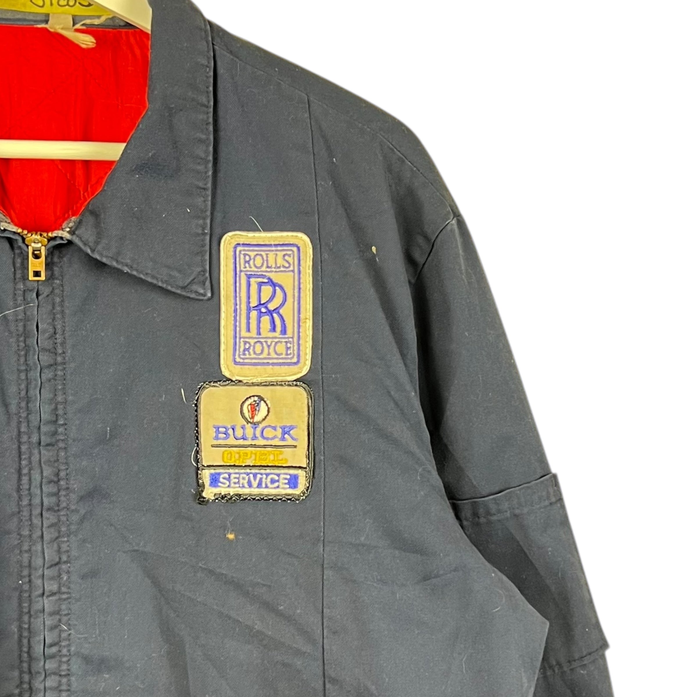 Vintage 80’s Insulated Mechanic Jacket Navy Blue