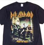 2005 Def Leppard “Rock Of Ages” Tour Tee Black