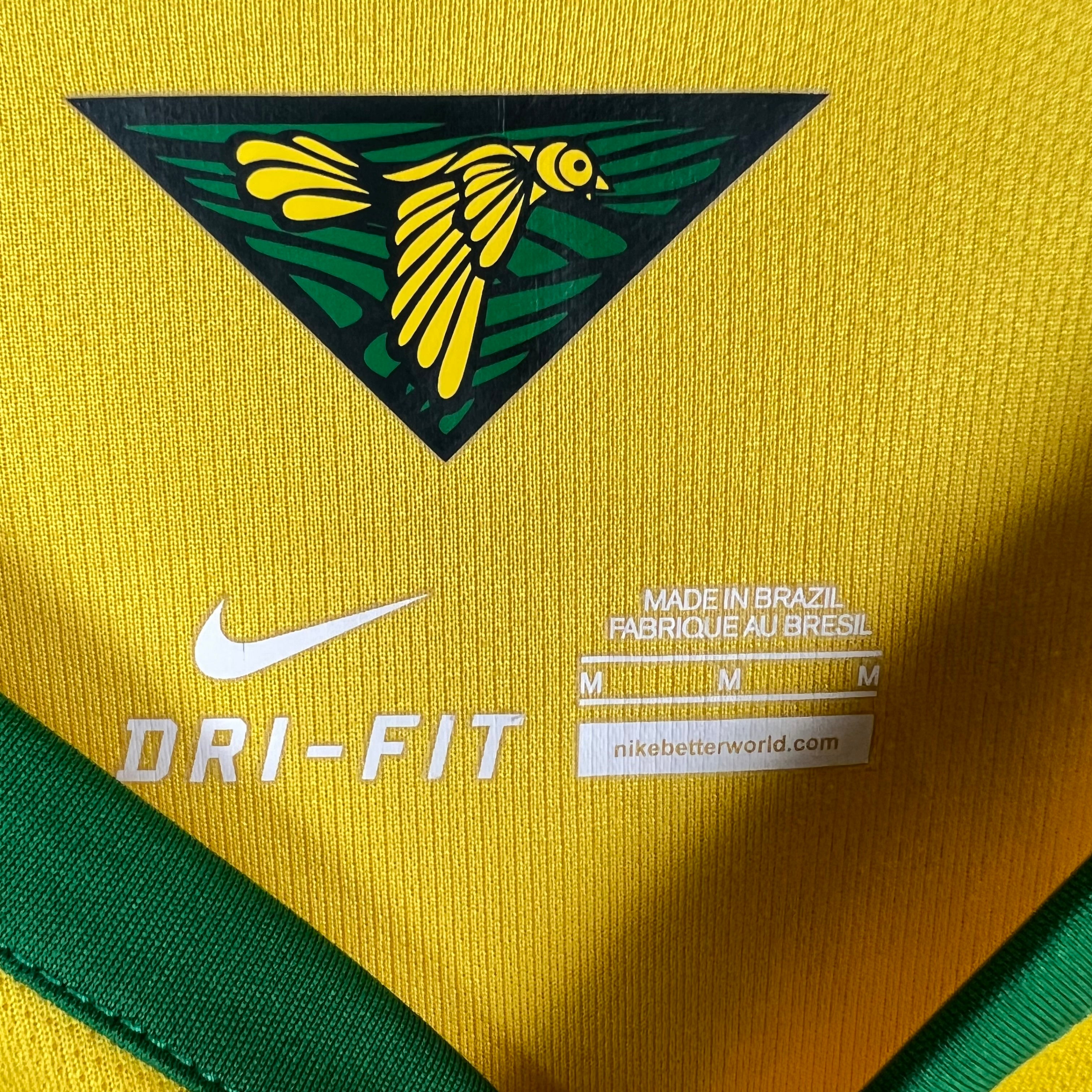 2015 Nike Brasil Blank Home Jersey