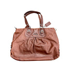 Coach Ashley Leather Bag Brown