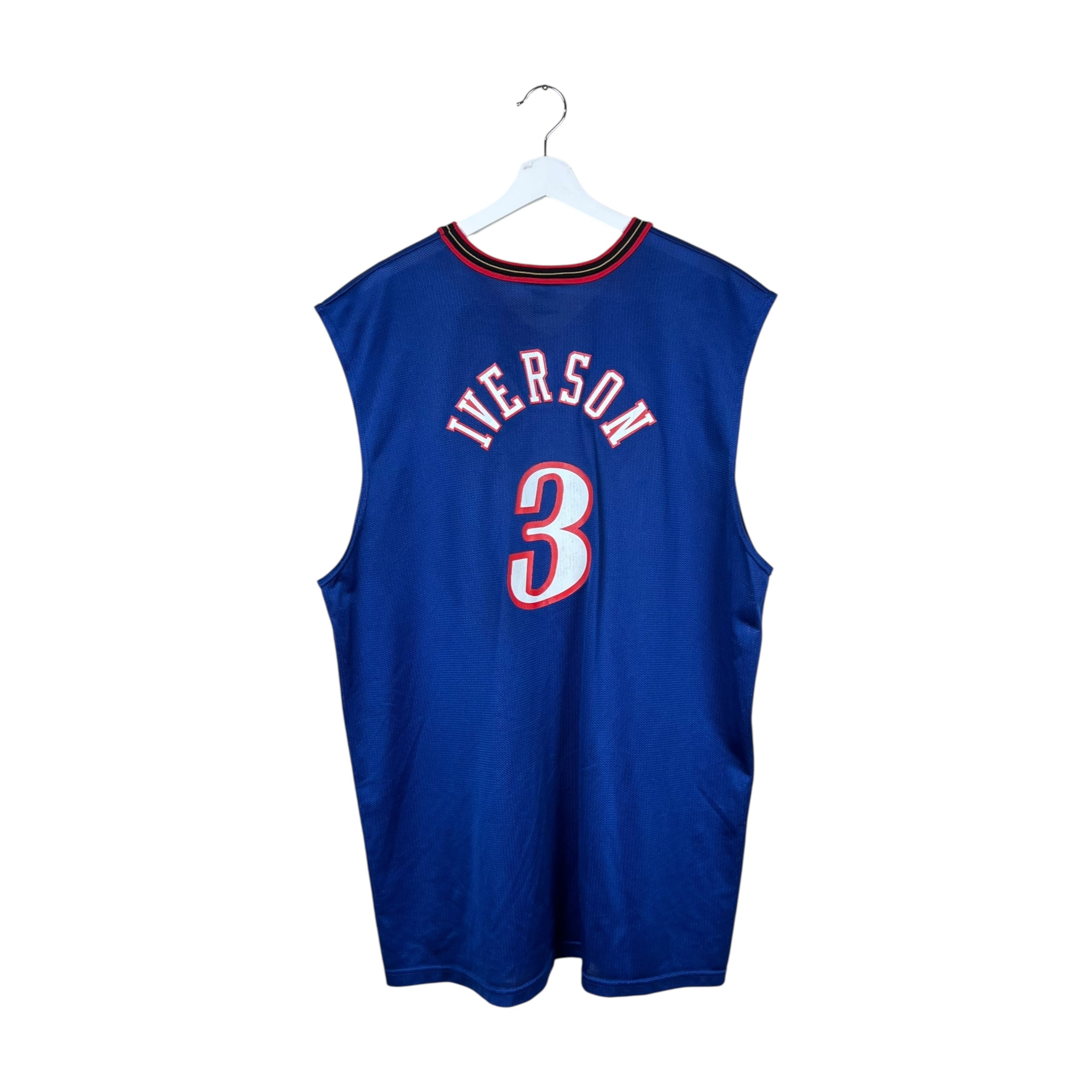 Vintage Champion NBA Philadelphia 76ers Allen Iverson Alternate Jersey
