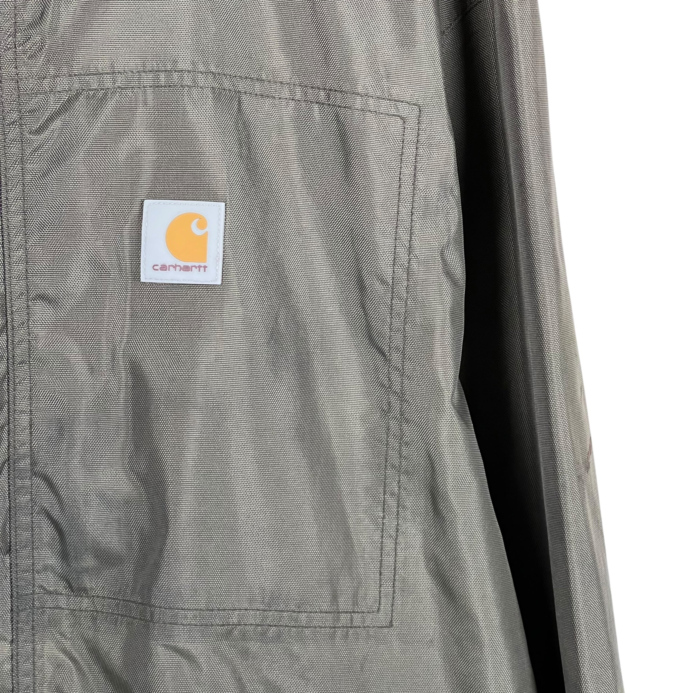Vintage Carhartt Soft Shell Rain Jacket Green