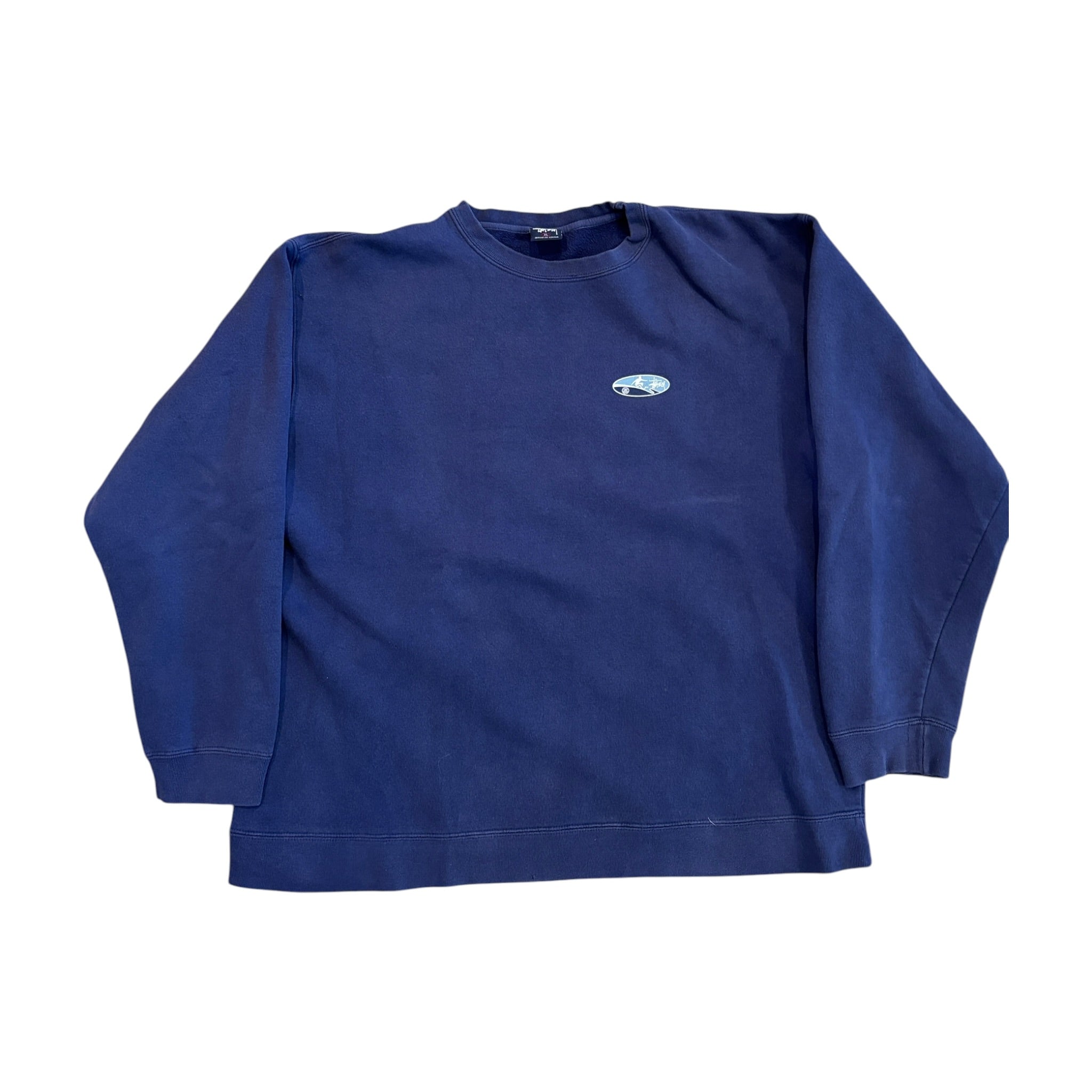 90’s Stussy Surf Logo Crewneck Navy