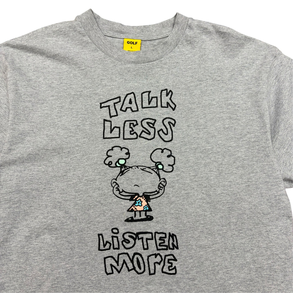 Golf Wang “Talk Less Listen More” Tee Grey