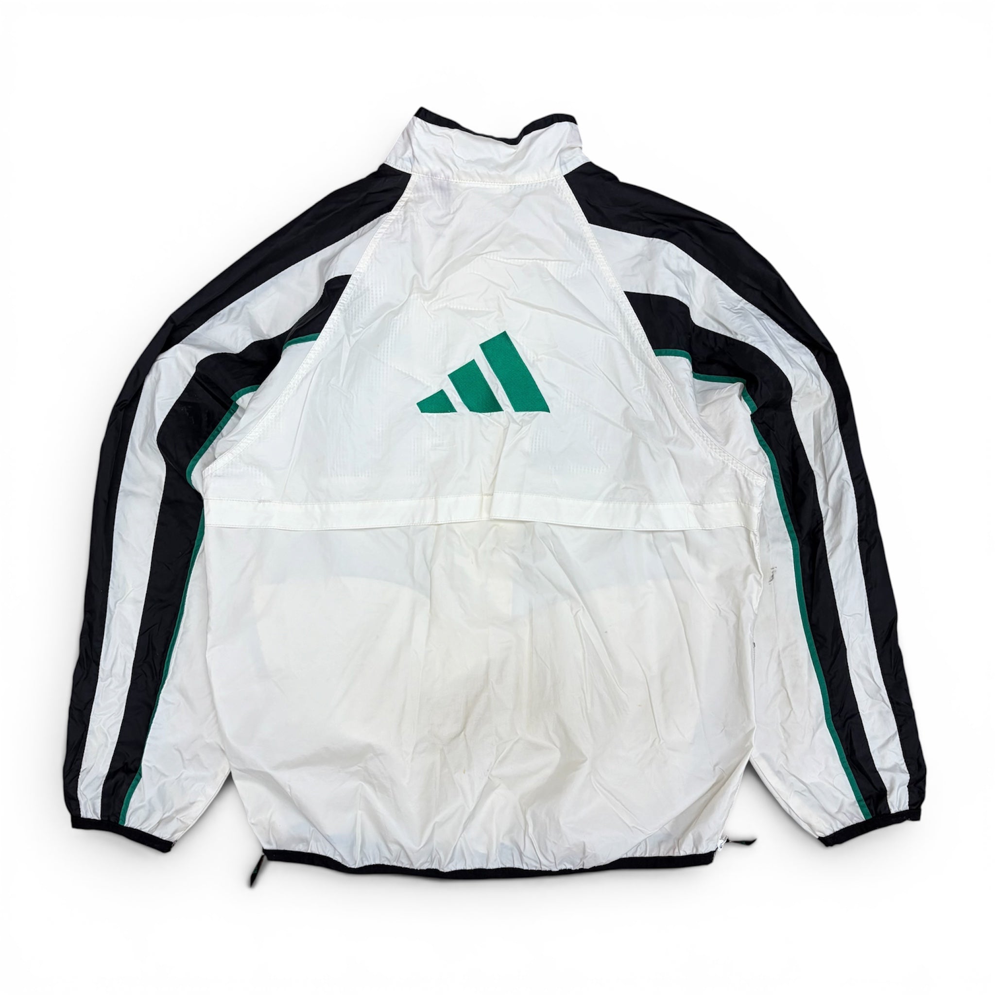 Vintage Adidas Equipment Logo Windbreaker White