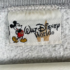Vintage Walt Disney World Mickey Logo Crewneck Heather Grey