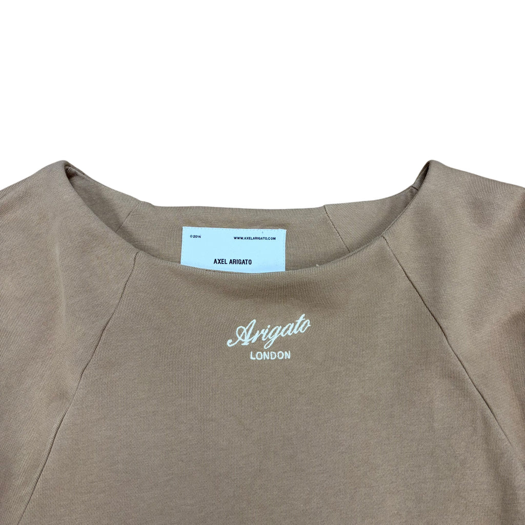 Axel Arigato Halle Embroidered Logo Sweatshirt Brown
