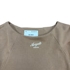 Axel Arigato Halle Embroidered Logo Sweatshirt Brown
