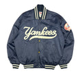 Vintage Majestic MLB New York Yankees Embroidered Satin Bomber Jacket