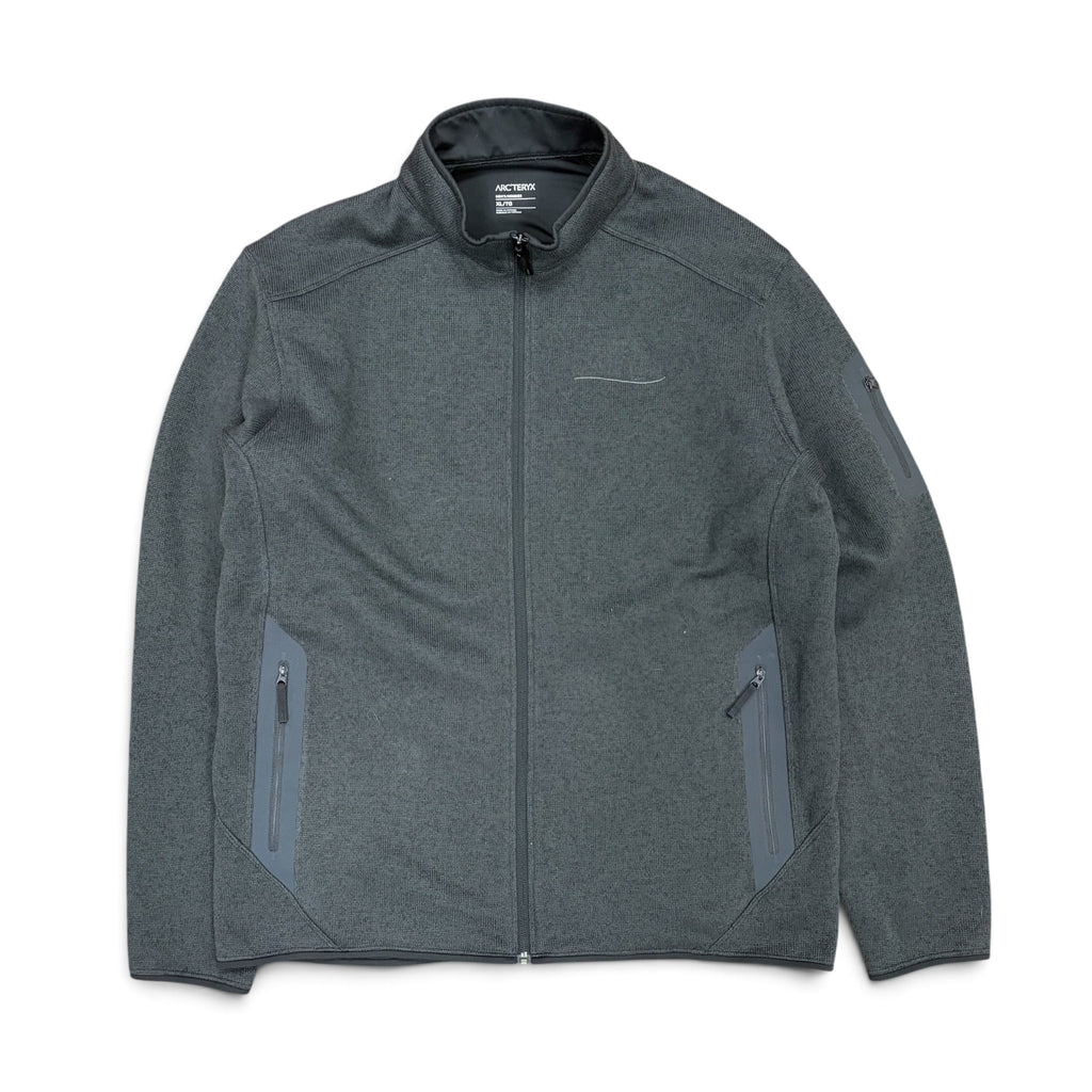 Arc’teryx Covert Cardigan Dark Fleece Jacket Grey