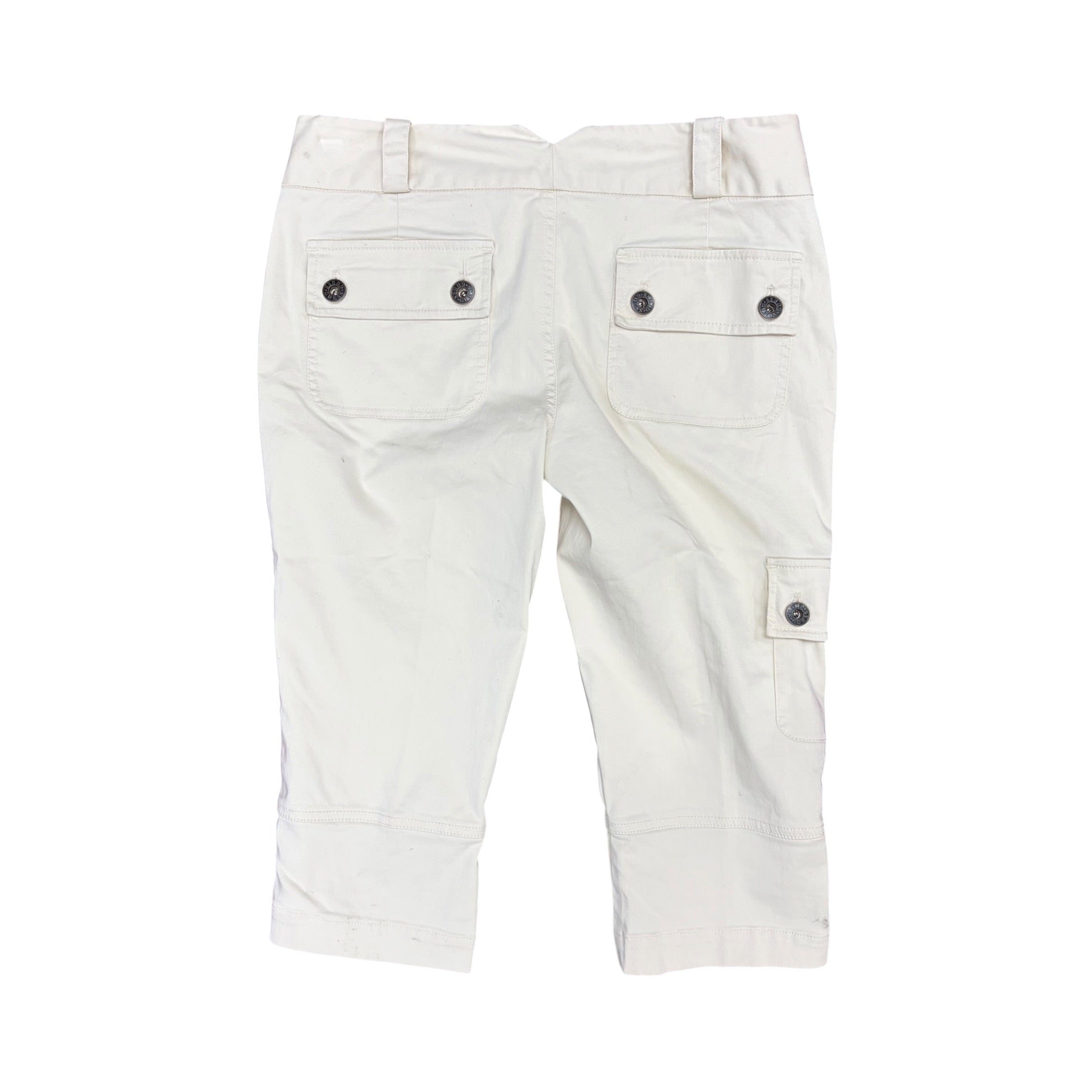 Vintage Guess Jeans Women’s Capris Light Cream