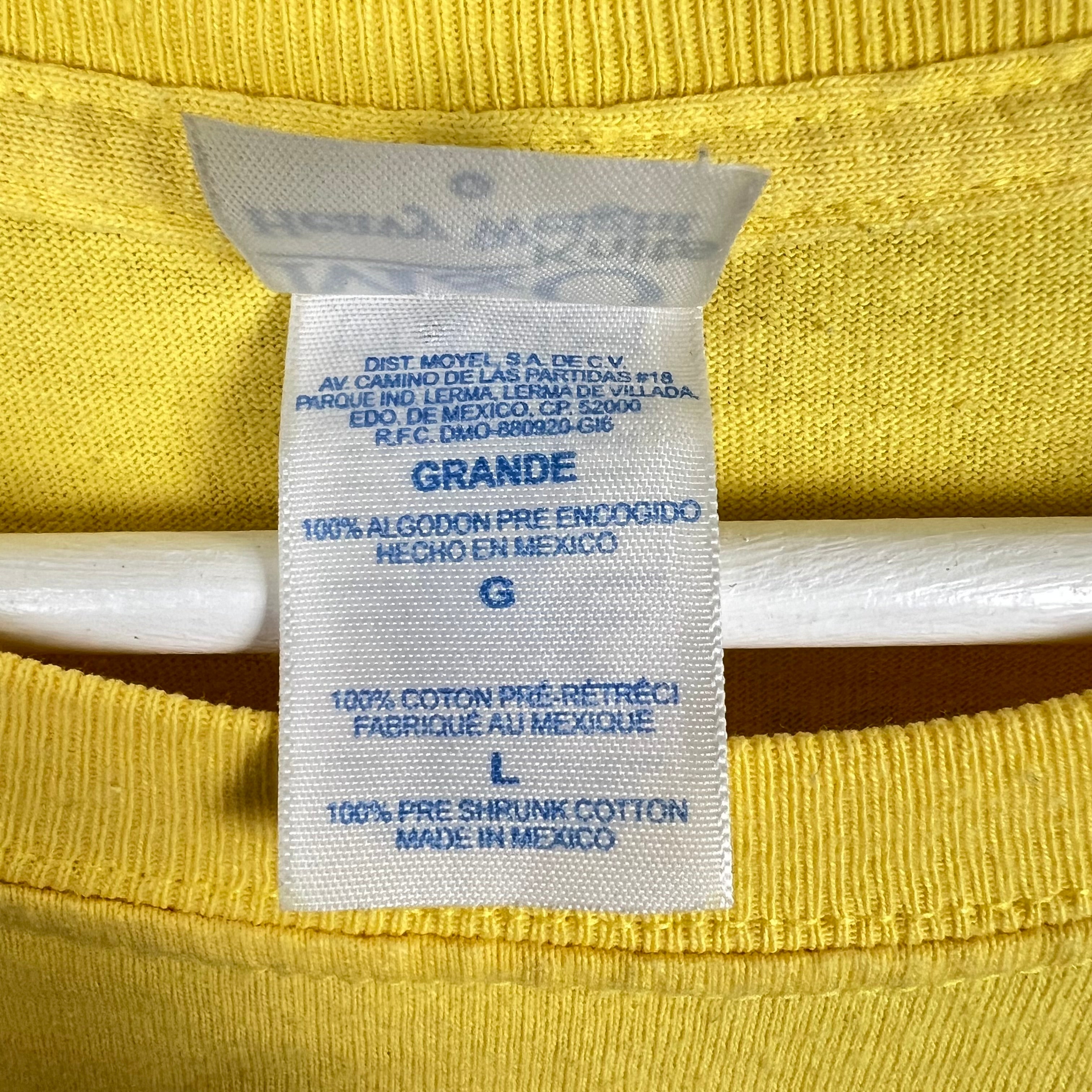 Vintage Salomon Logo Tee Yellow
