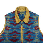 Vintage Woolrich Southwestern Aztec Fleece Vest