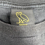 OVO Collegiate Logo Tee Black
