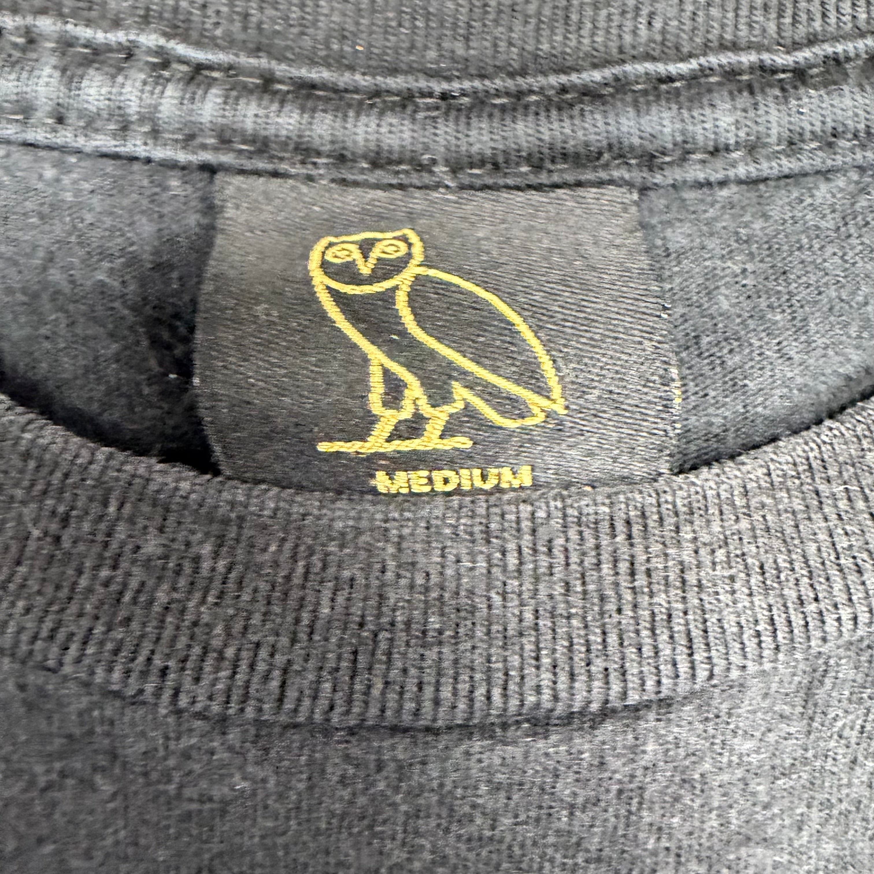 OVO Collegiate Logo Tee Black