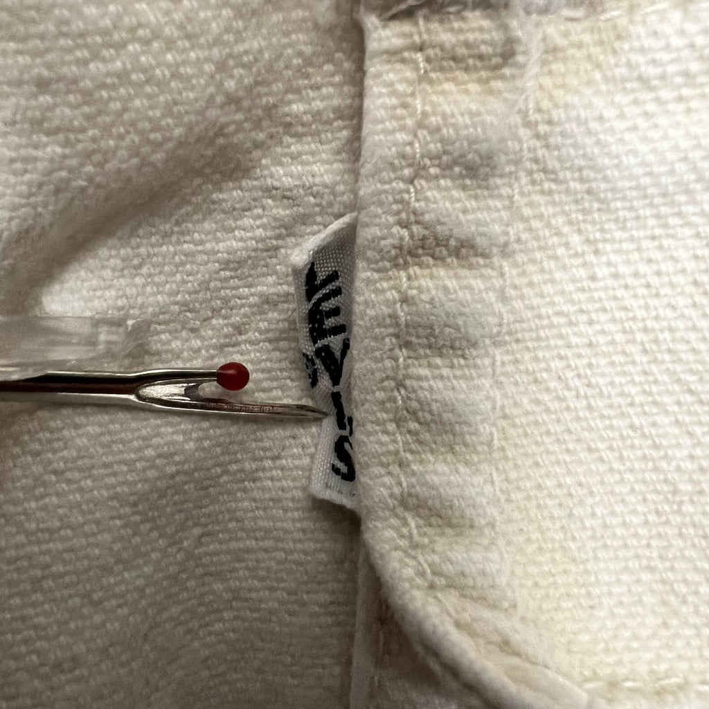 1970s Levi’s Cargo Pants Cream White