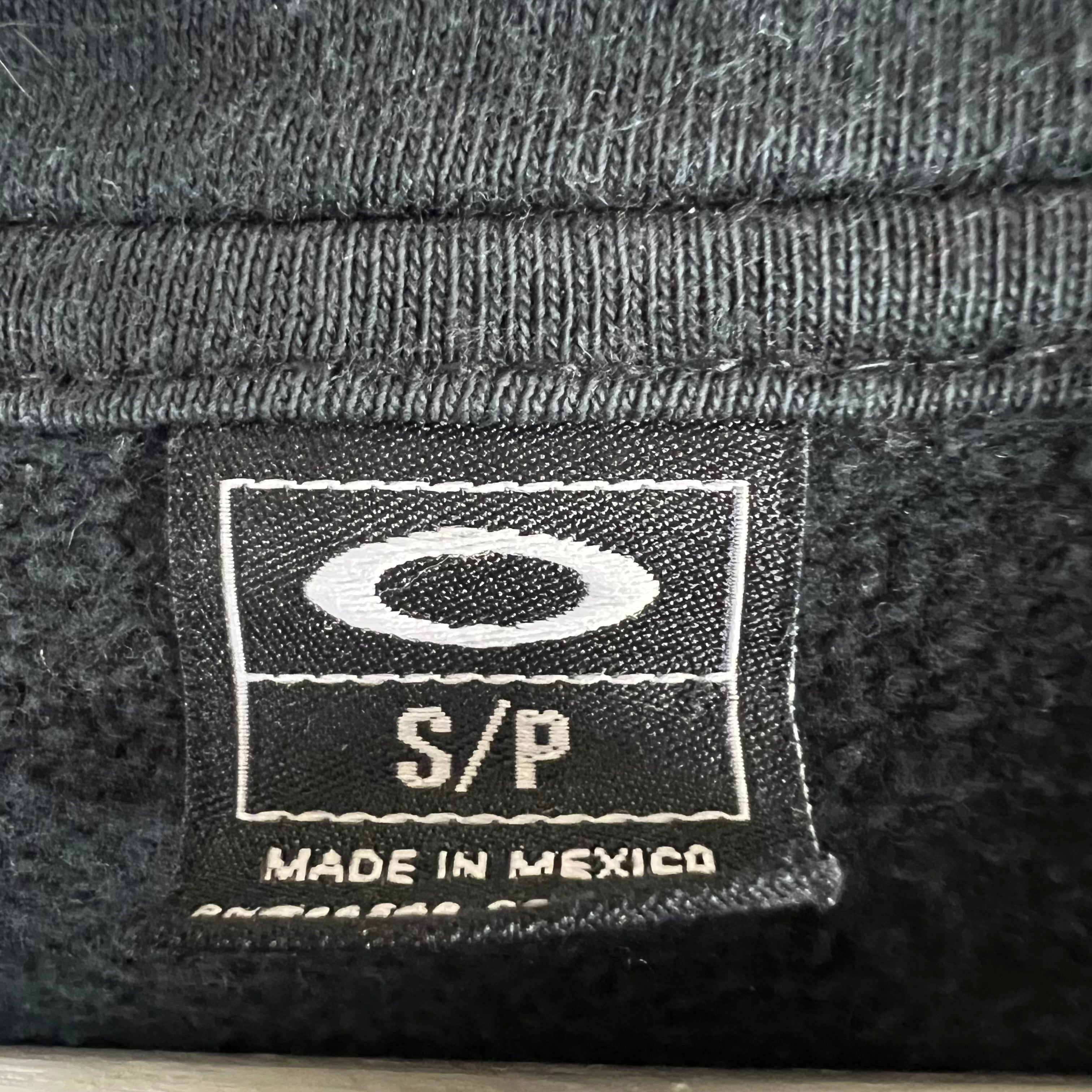 Vintage Oakley Big Logo Hoodie Black