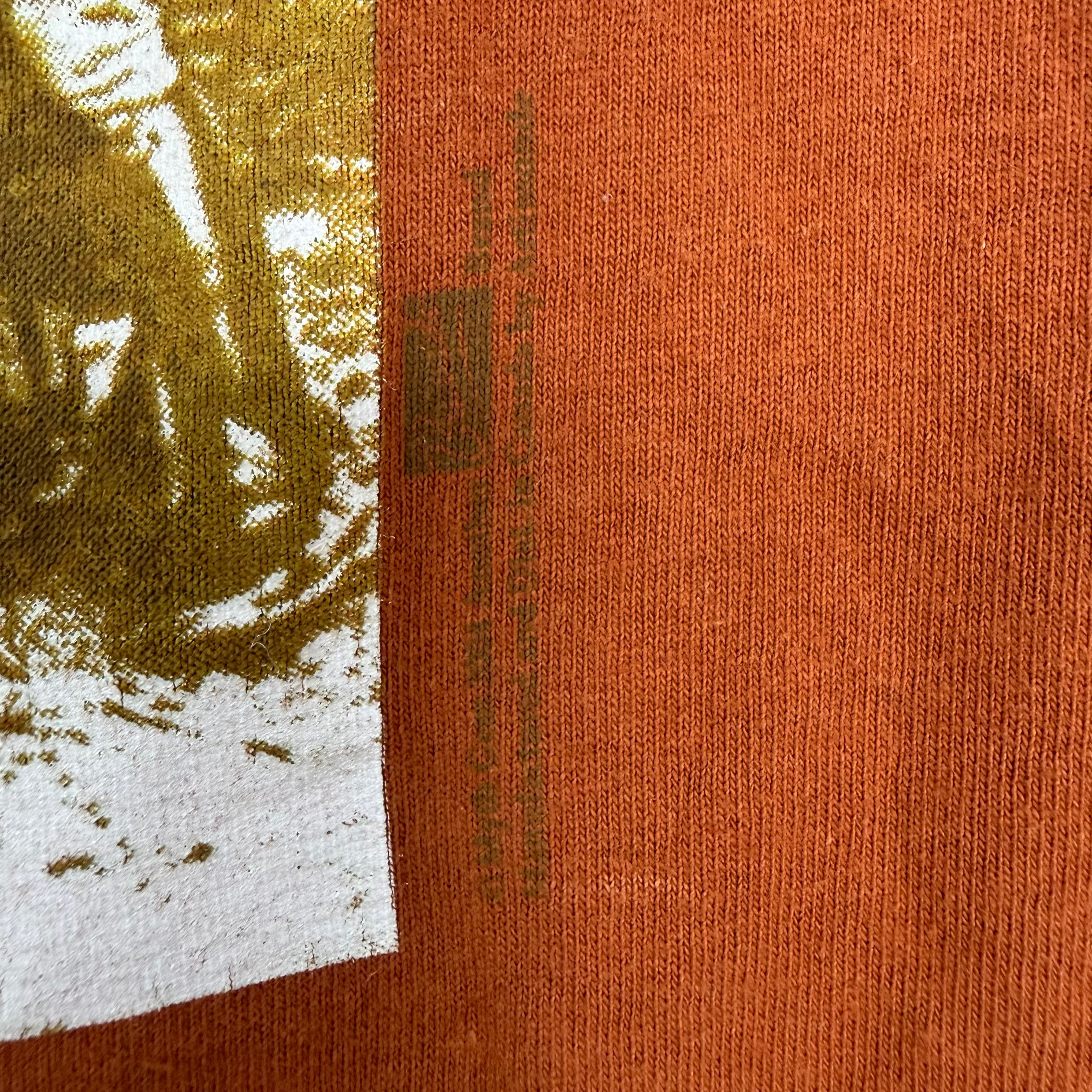 Vintage Artimonde Led Zeppelin Album Cover Tee Burnt Orange