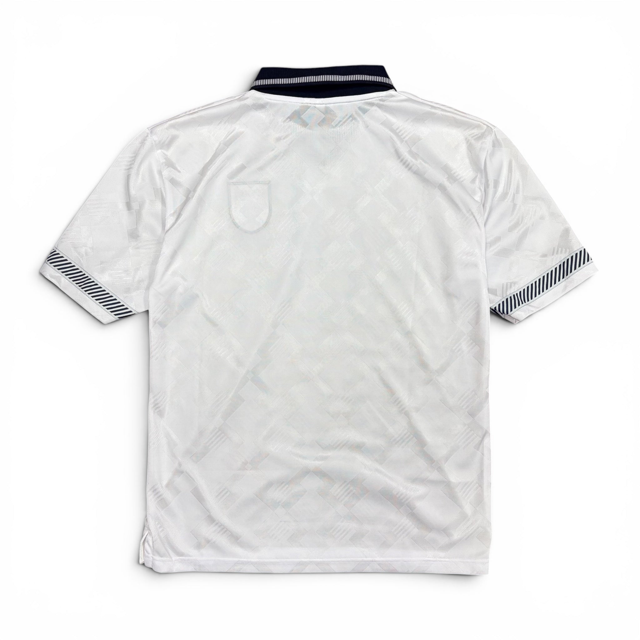 Score Draw Vintage 1990 England Blank Home Jersey