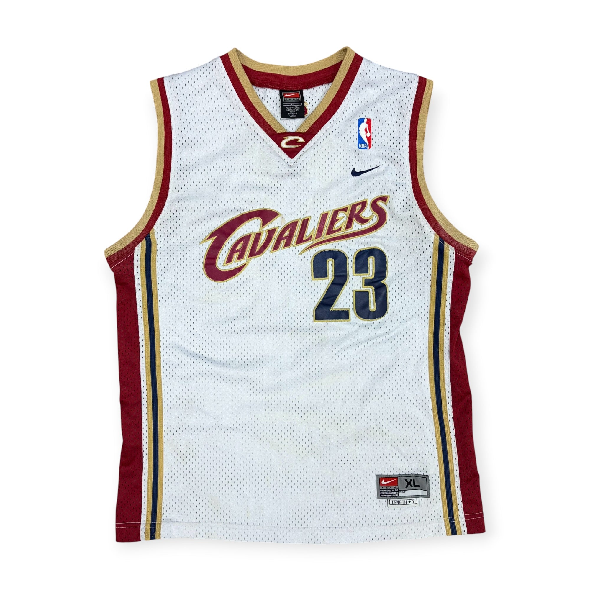 Vintage Y2K Nike Youth NBA Cleveland Cavaliers LeBron James Home Jersey