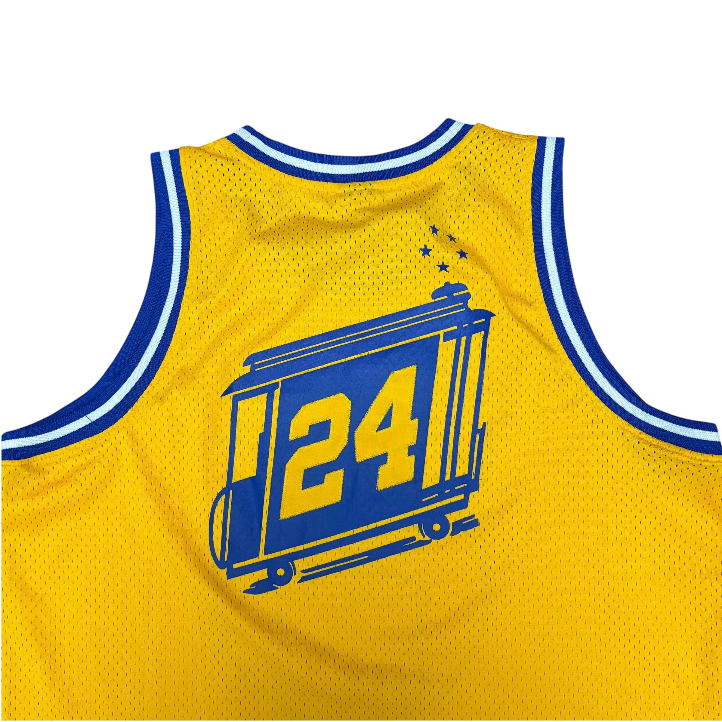 Vintage Reebok NBA Hardwood Classics Golden State Warriors Rick Barry Jersey