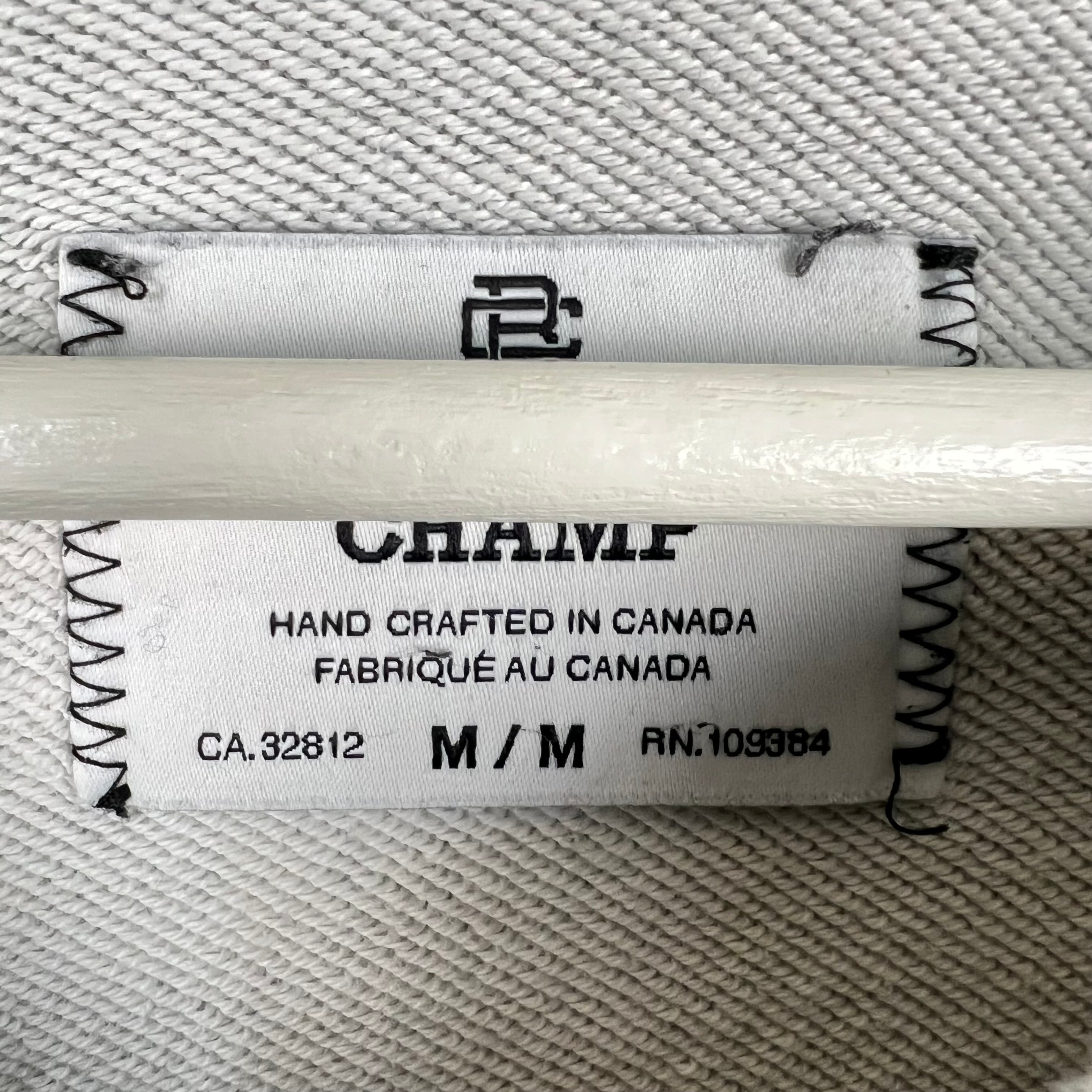 Reigning Champ Arc Spellout Crewneck Heather Grey