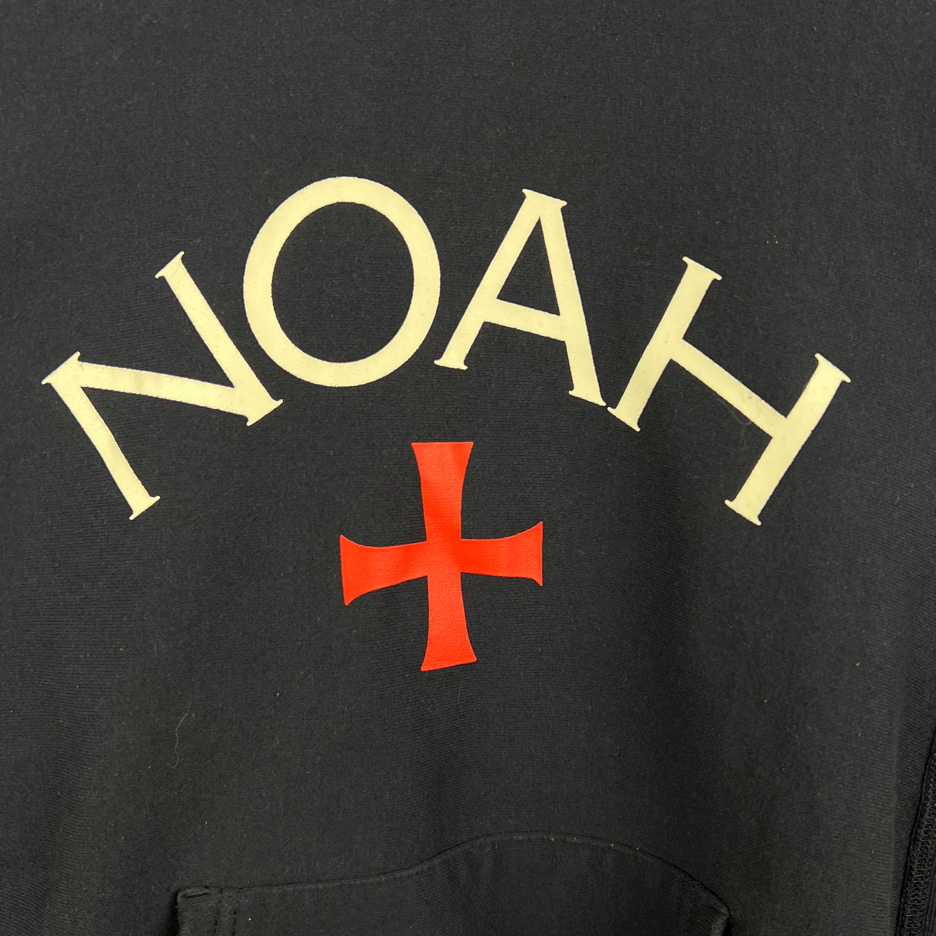 Noah Core Logo Hoodie Navy